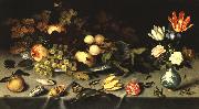 AST, Balthasar van der Flowers and Fruit  fg Norge oil painting reproduction
